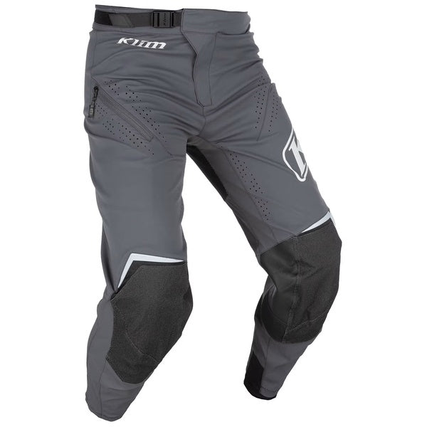 Pantalon de Motocross XC Pro Noir incliné de face à gauche