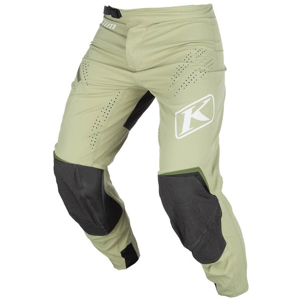Pantalon de Motocross XC Pro Vert incliné de face à droite