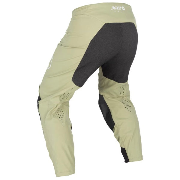 Pantalon de Motocross XC Pro Vert incliné de dos à droite