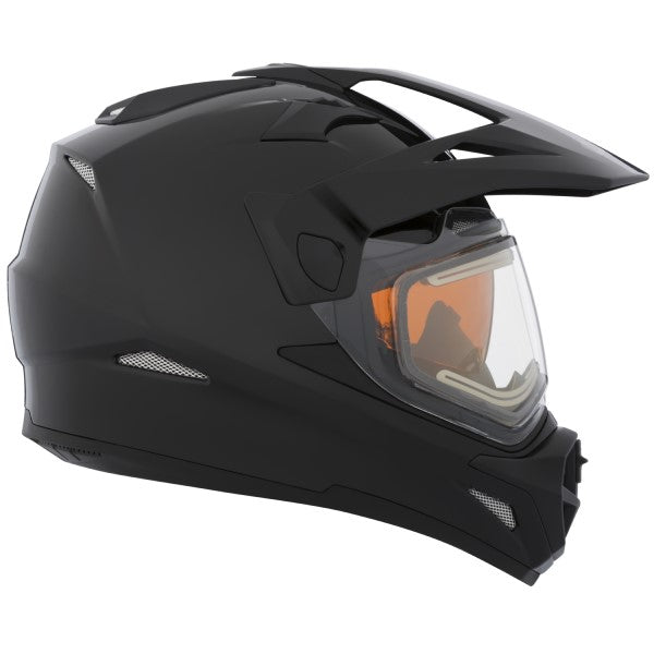 Casque de Snowcross Quest RSV Solid Noir de gauche