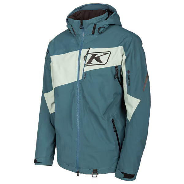 Manteau de Motoneige Storm - Liquidation/Klim/bleu, de face
