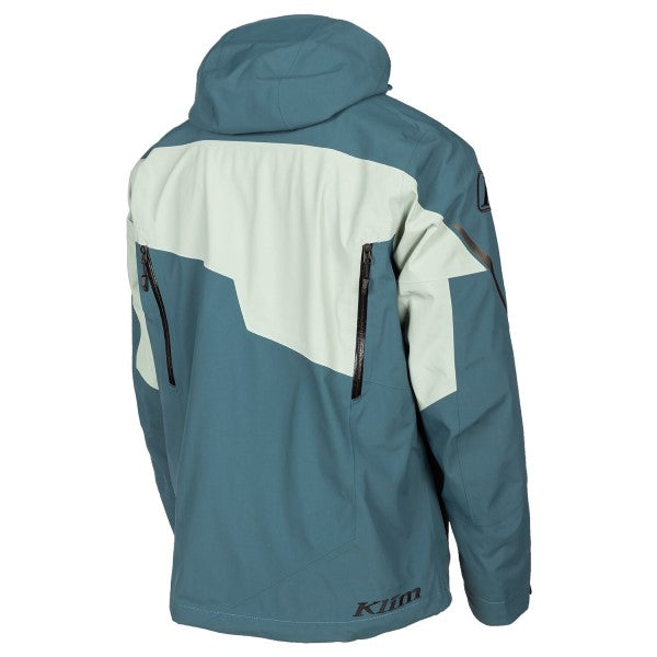 Manteau de Motoneige Storm - Liquidation/Klim/bleu, de dos