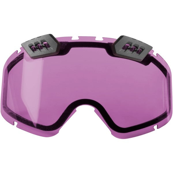 Accessoire de Lunette de Motoneige 210° Tactical Rose de face