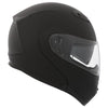 Casque Modulaire de Moto Flex RSV Noir Mat de gauche