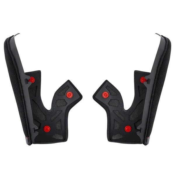 Coussinet de Joue pour Casque Titan Air Flow Noir, arrière