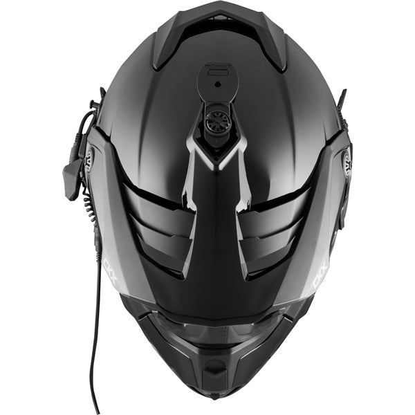 Casque Titan Original Solid - Lunette 210° électrique incluse Noir Dessus