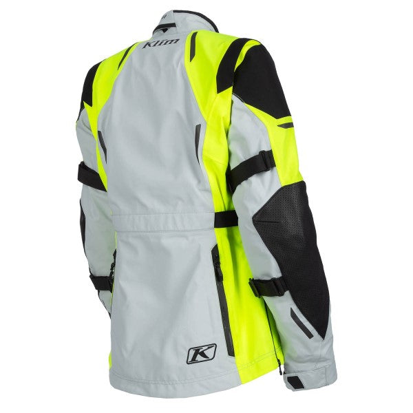 Manteau de Moto Altitude Femme Klim Haute Visibilité, dos