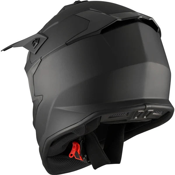 Casque Hors-Route TX319 Solid Noir, Dos