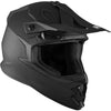 Casque Hors-Route TX319 Solid Noir, de face