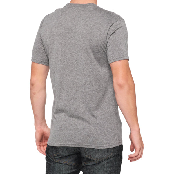 T-Shirt Icon - 100% gris, de dos