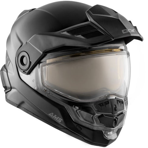 Mission Full Face Snowmobile Helmet with Electric Photochromic Dual Visor