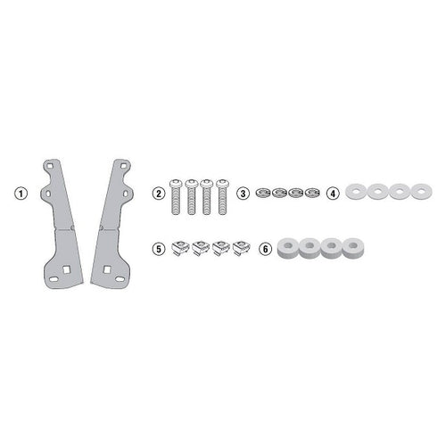 BMW F750GS Windshield Mounting Kit