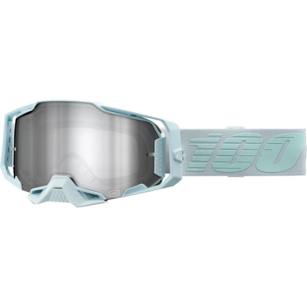 Lunettes de Motocross Armega Lentille Miroir 100% Vert clair