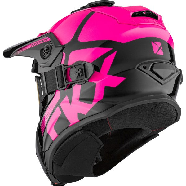 Casque Titan Original Polar de CKX rose, arrière