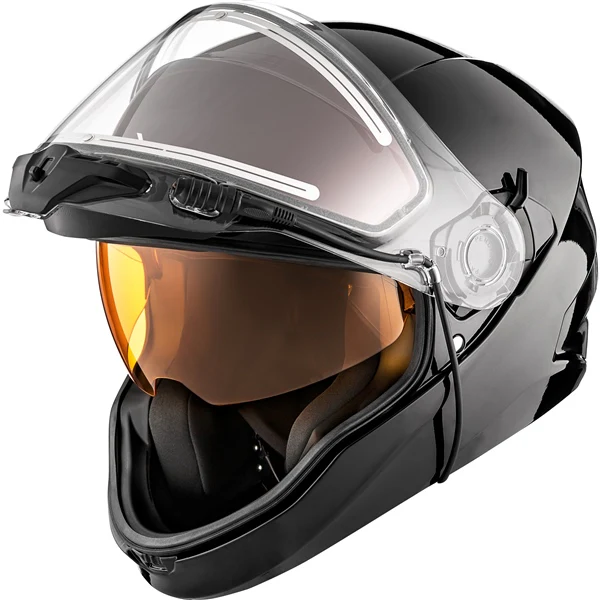 Casque Intégral de Motoneige Contact Solid/CKX/noir de profil