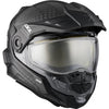 Full Face Snowmobile Helmet Mission Carbon Fury