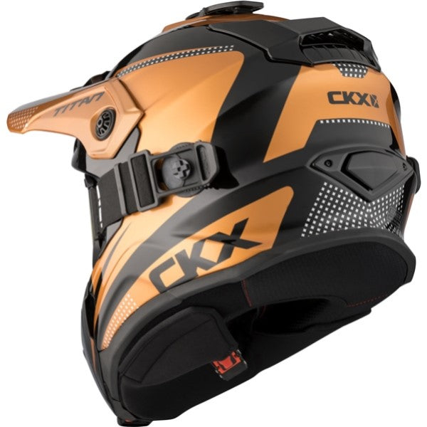 Casque Titan Original Roost brun, arrière