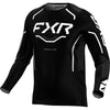 Chandail de Motocross Podium Relay Noir/Blanc de face