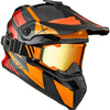 Casque Titan Carbone Trak - Lunette 210 Incluse Orange