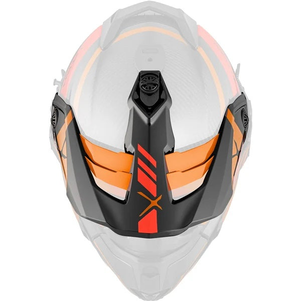 Palette pour Casque Titan Track Rouge