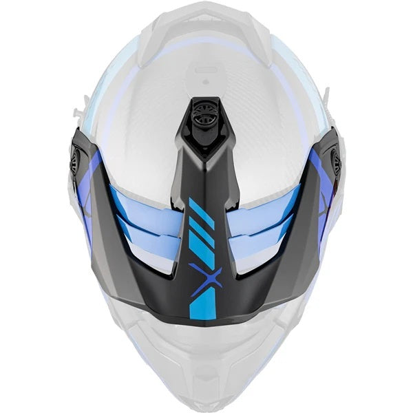 Palette pour Casque Titan Track Bleu