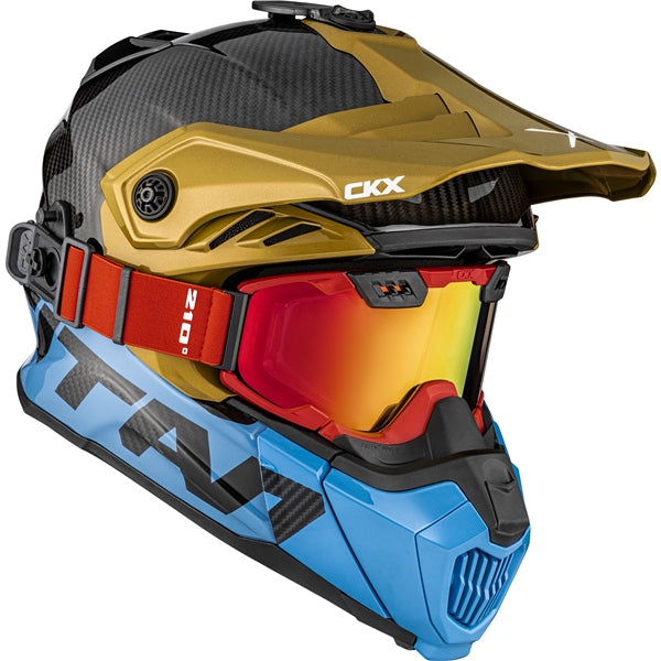 Casque Titan Airflow Carbon Stalwart Bleu/Jaune