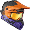 Casque Titan Airflow Carbon Stalwart Orange/Mauve