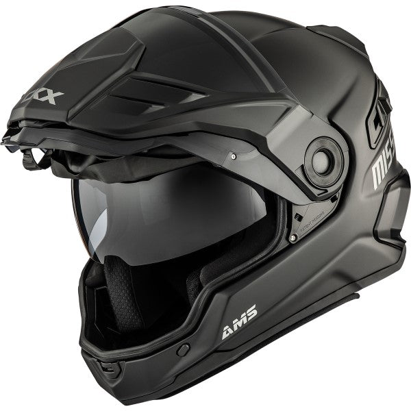 Casque Intégral de Motoneige Mission Solid Visìère Fumé||Full Face Snowmobile Helmet Mission Solid Shield Smoke