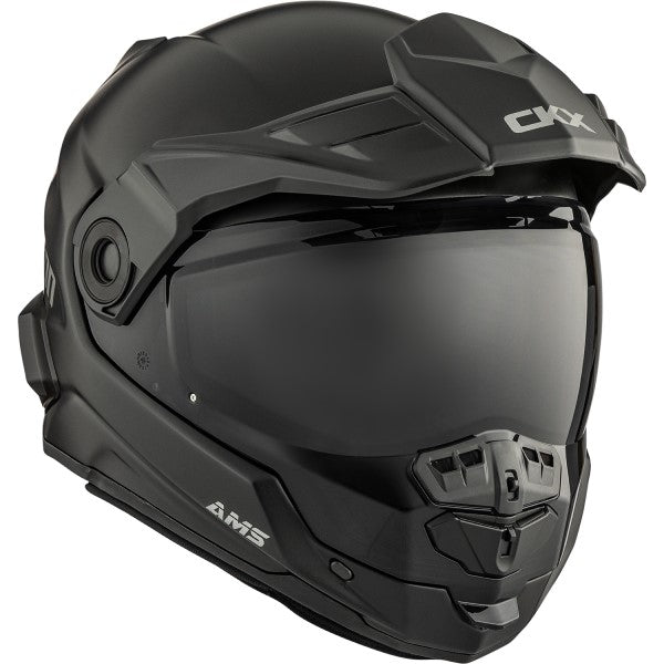 Casque Intégral de Motoneige Mission Solid Visìère Fumé||Full Face Snowmobile Helmet Mission Solid Shield Smoke