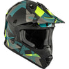 Casque Intégral Hors-Route TX228 Lord Jaune/Bleu