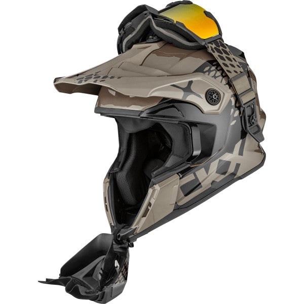 Casque de Snowcross Titan Original Titane composants