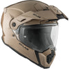 Casque Aventure Atlas Solid Sable incliné de gauche