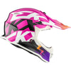 Casque de Motocross TX019Y Howl Junior Rose de gauche