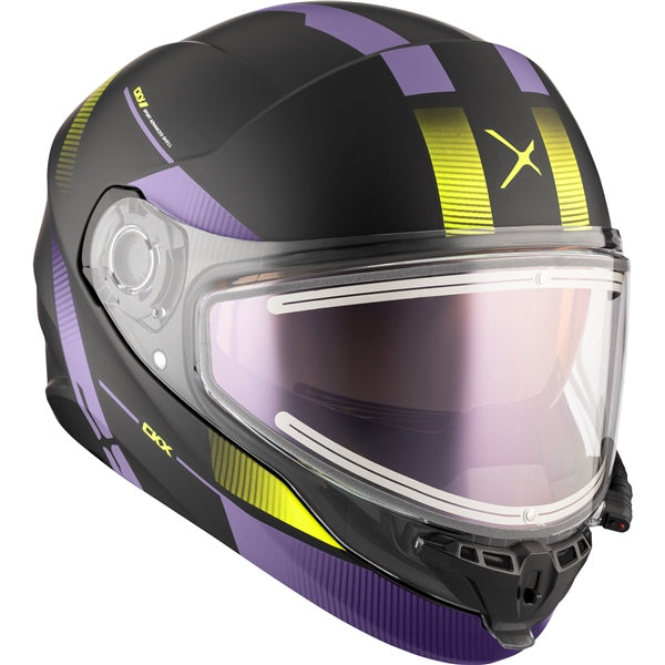 Casque de Motoneige Integral Contact Edge Visière Double Électrique