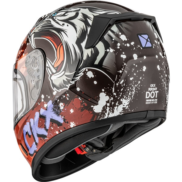 Full Face Snowmobile Helmet RR24Y Amur Junior