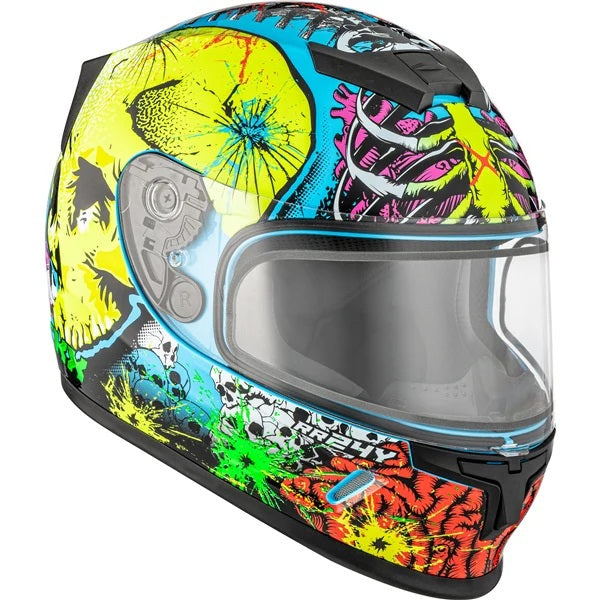 Full Face Snowmobile Helmet RR24Y Frak Junior