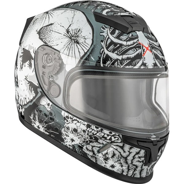Full Face Snowmobile Helmet RR24Y Frak Junior
