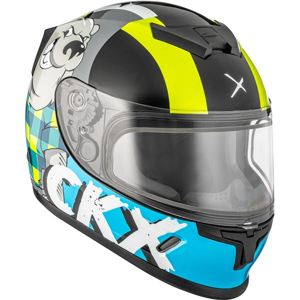 Full Face Snowmobile Helmet RR24Y Lumberjack Junior