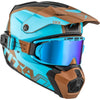 Casque Titan AMS Nunavut - Lunettes Apex Incluse Bleu, côté droit