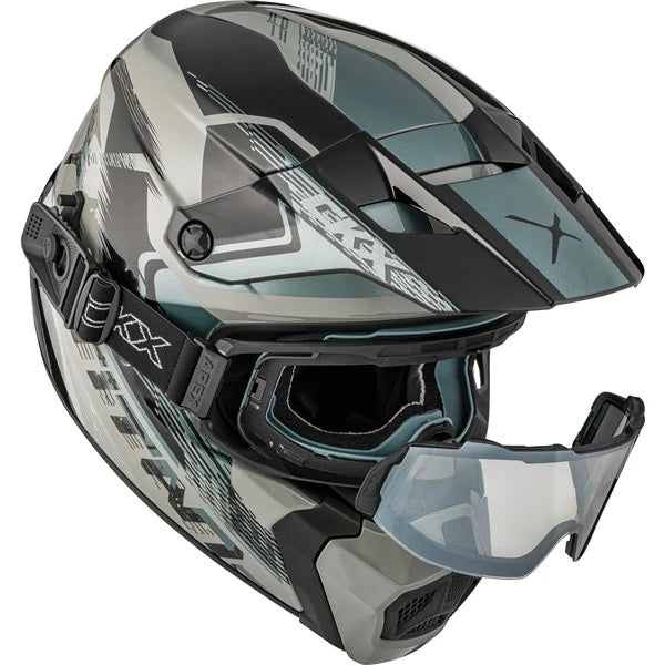 Casque Titan AMS Concordia - Lunettes Apex Incluse Gris