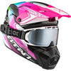 Casque Titan AMS Concordia - Lunettes Apex Incluse Rose, côté droit