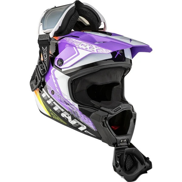 Casque Titan AMS Concordia - Lunettes Apex Incluse Mauve