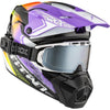 Casque Titan AMS Concordia - Lunettes Apex Incluse Mauve, côté droit