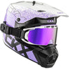 Casque Titan AMS Vaneer - Lunettes Apex Incluse Mauve, côté droit