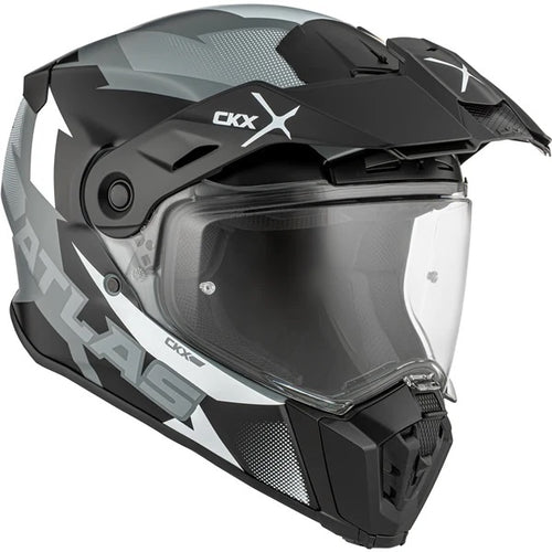 Casque Aventure Atlas Dust Gris, côté droit