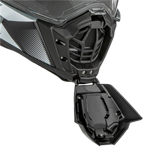 Casque Aventure Atlas Dust Gris, Muselière 