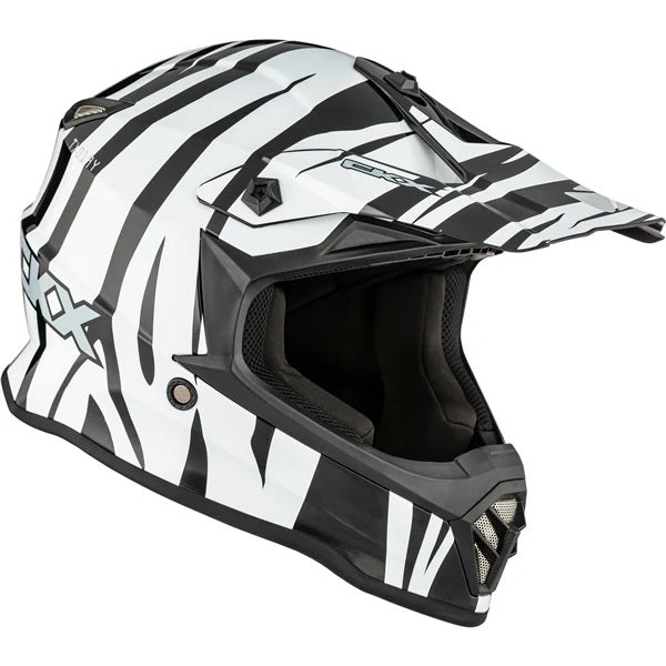 Casque TX019Y Zoo Junior Blanc, côté droit