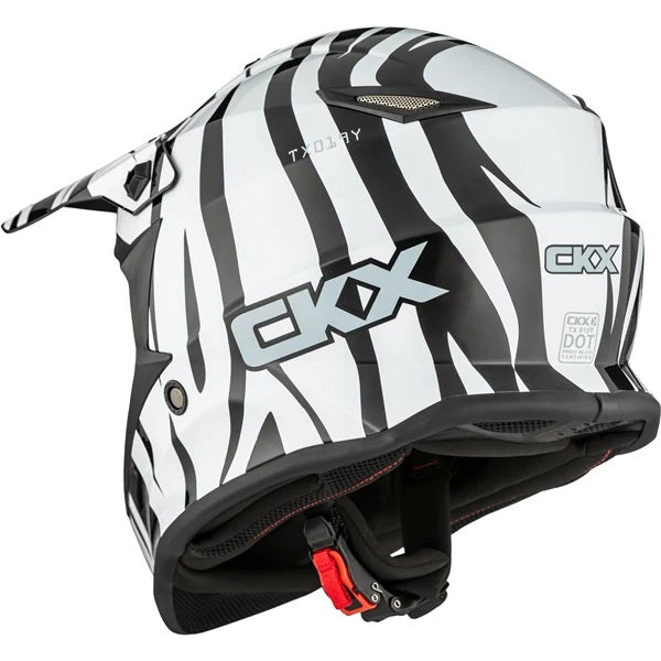 Casque TX019Y Zoo Junior Blanc, Dos