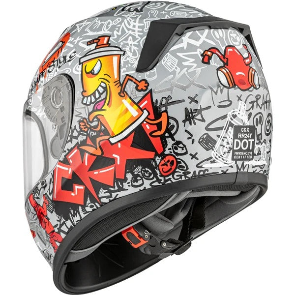 Casque Intégral de Moto RR24Y Graff Junior