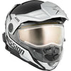Casque Intégral de Motoneige Mission Alaska Argent, côté droit